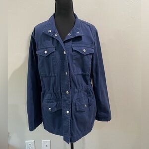 Gap Navy light Utility Jacket Size Women’s medium
